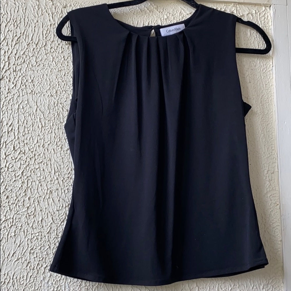 Calvin Klein Black Professional Work Blouse